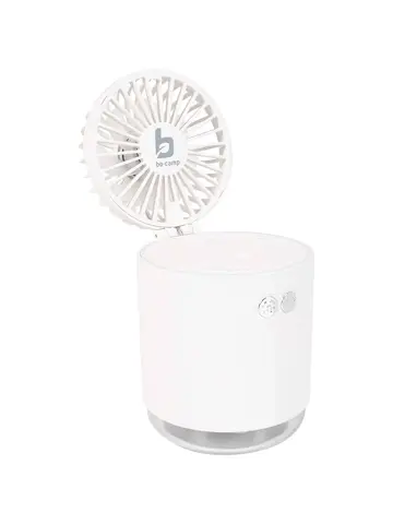 Ventilator met luchtbevochtiger