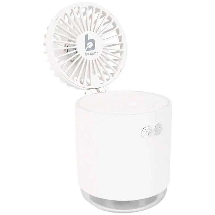 Ventilator met luchtbevochtiger