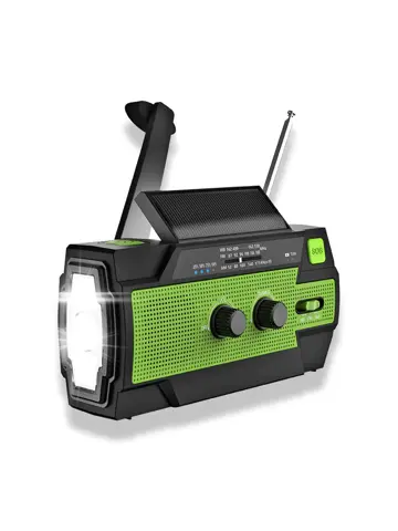 Noodradio - Zonnepaneel - Opwindbaar