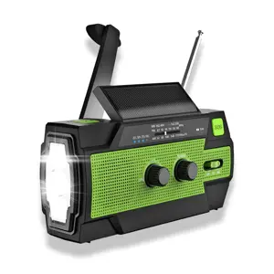 Noodradio - Zonnepaneel - Opwindbaar