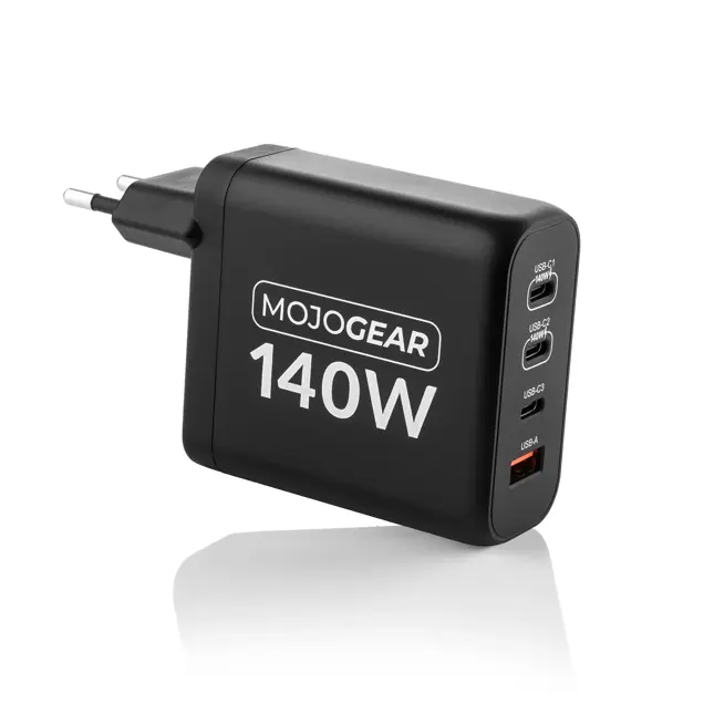 CHARGE+ 140W Oplader - USB en USB-C