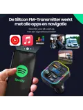 FM Transmitter - BT 5.3 - USB-C 22,5W