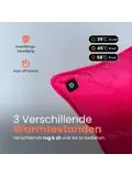 Qnuss Warmtekussen Fluweel 45x45