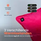 Qnuss Warmtekussen Fluweel 45x45