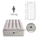 Luchtbed - Intex - 1P - 99x191 +Pomp