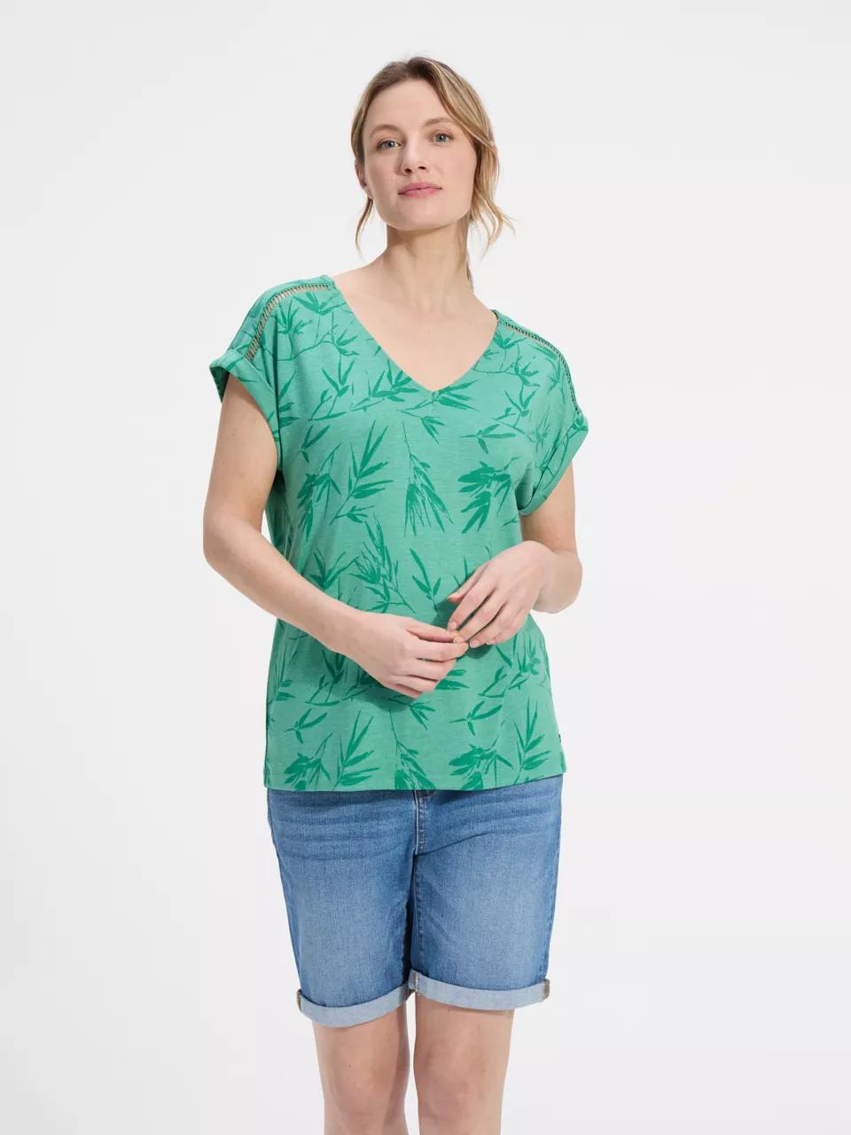 ANWB  Purma  T-shirt dames  Human Nature  Donker Groen   S main product image