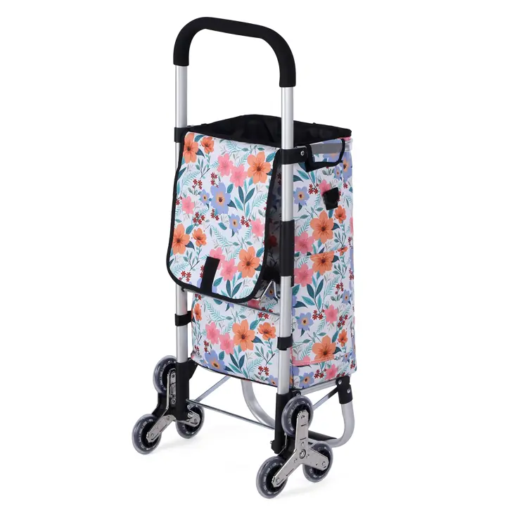 Boodschappentrolley 40L - Trapwielen