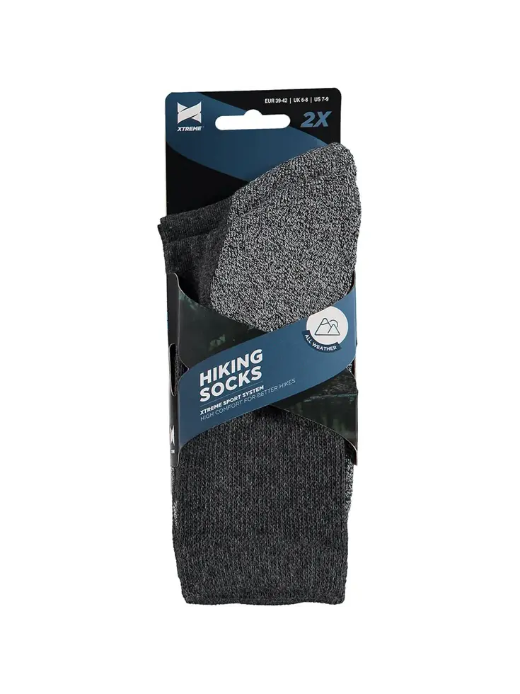 2 paar - Hiking Sokken