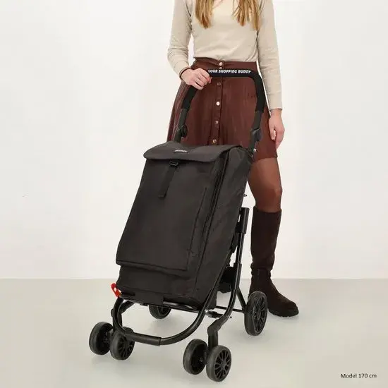Shop&Go - Boodschappenkar - 4 wielen - 41L