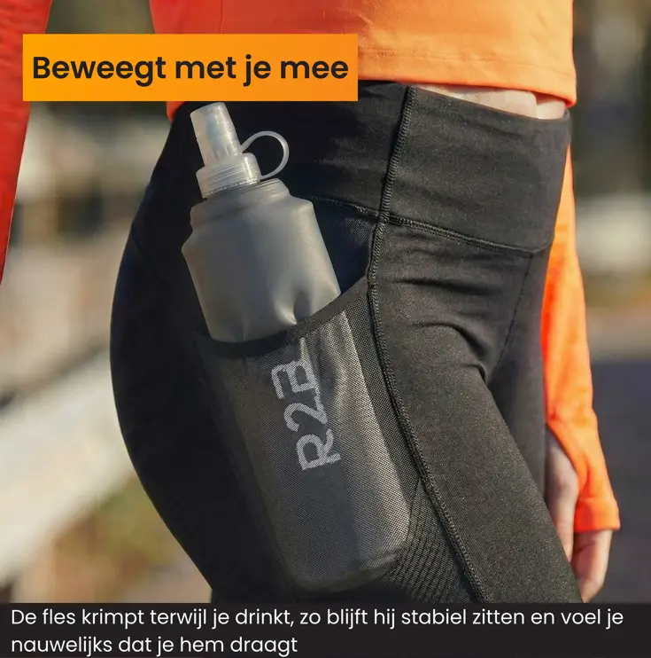Soft Flask 500 ML - Drinkfles Hardlopen - Bidon