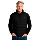 Infrarood verwarmde Bodywarmer Mannen - Zwart