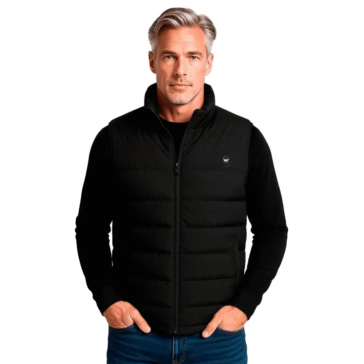 Infrarood Verwarmde Bodywarmer- Heren