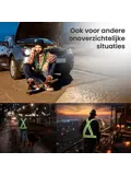 Reflecterend Veiligheidsvest  – Elastisch - Geel
