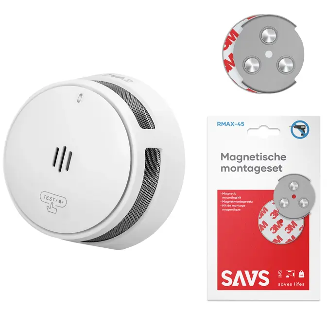 S10 Rookmelder met magneet