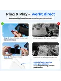 Dashcam 4K + 2K Voor & Achter - WiFi GPS - 64GB
