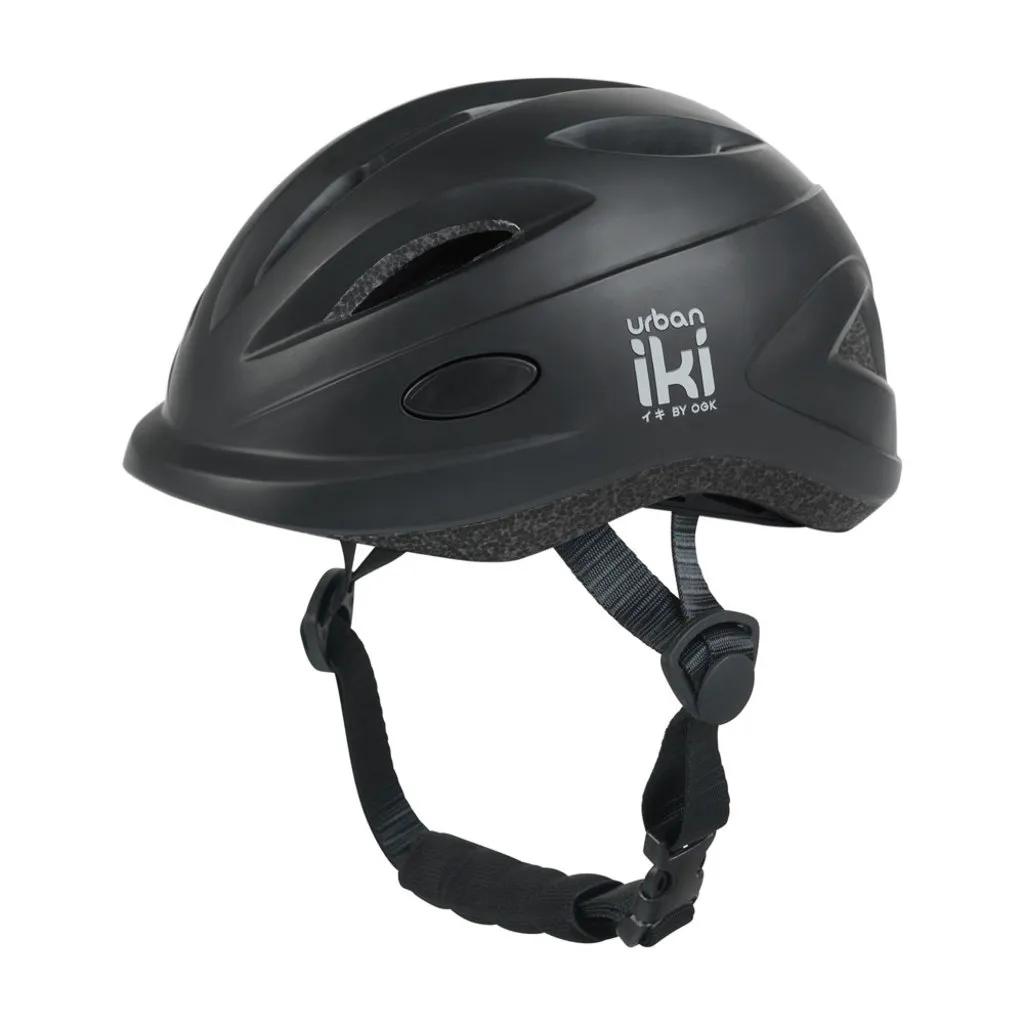 Urban Iki  Fietskinderhelm  Zwart 44-48 cm (XS)  Zwart main product image