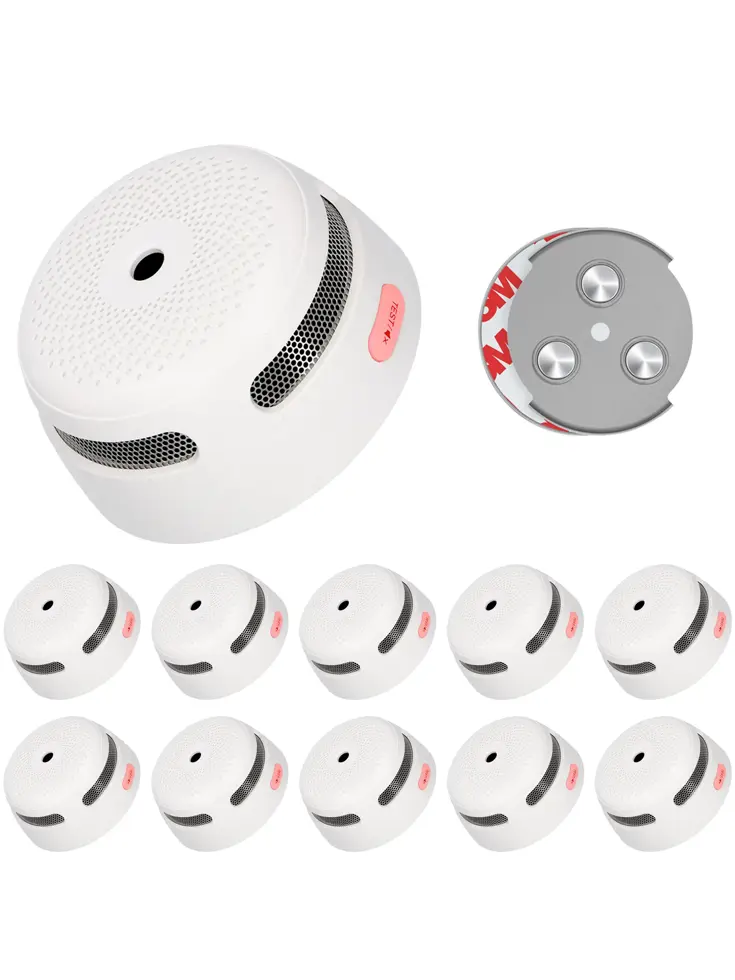 XS01 Rookmelder met magneet 10-pack