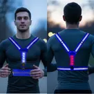 R2B Hardloopvest met Opbergvak oplaadbaar