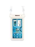 Waterdicht Telefoonhoesje - 6.8" Beige - Drijvend