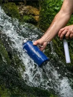Lifestraw RVS waterfles met fliter