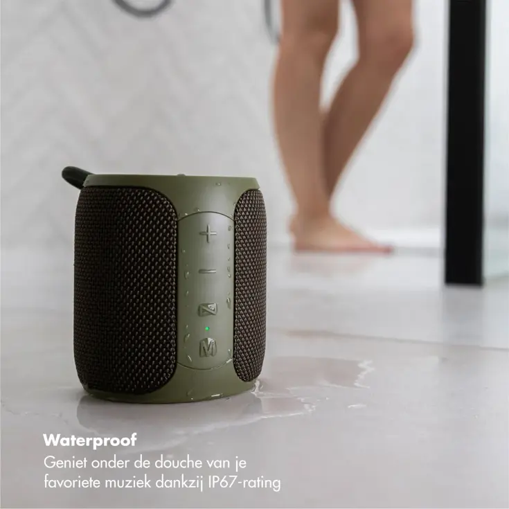 Bluetooth Speaker - Waterdicht - Groen