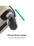 Reiskoffer XS ABS 29L met TSA-slot en 360° wielen