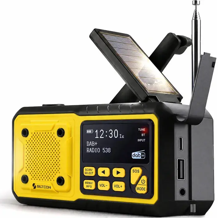 Noodradio - DAB+/FM - Solar - 5000mAh