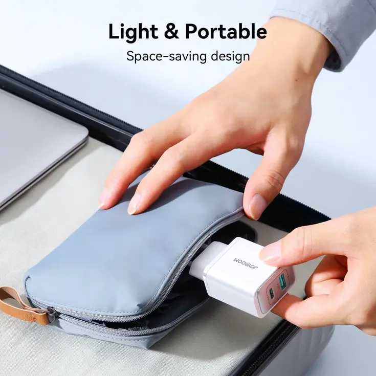 2-Poort Adapter USB/USB-C - Wit