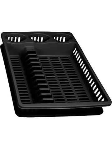 Afdruiprek met lekbak - 46 x 37 x 10 cm