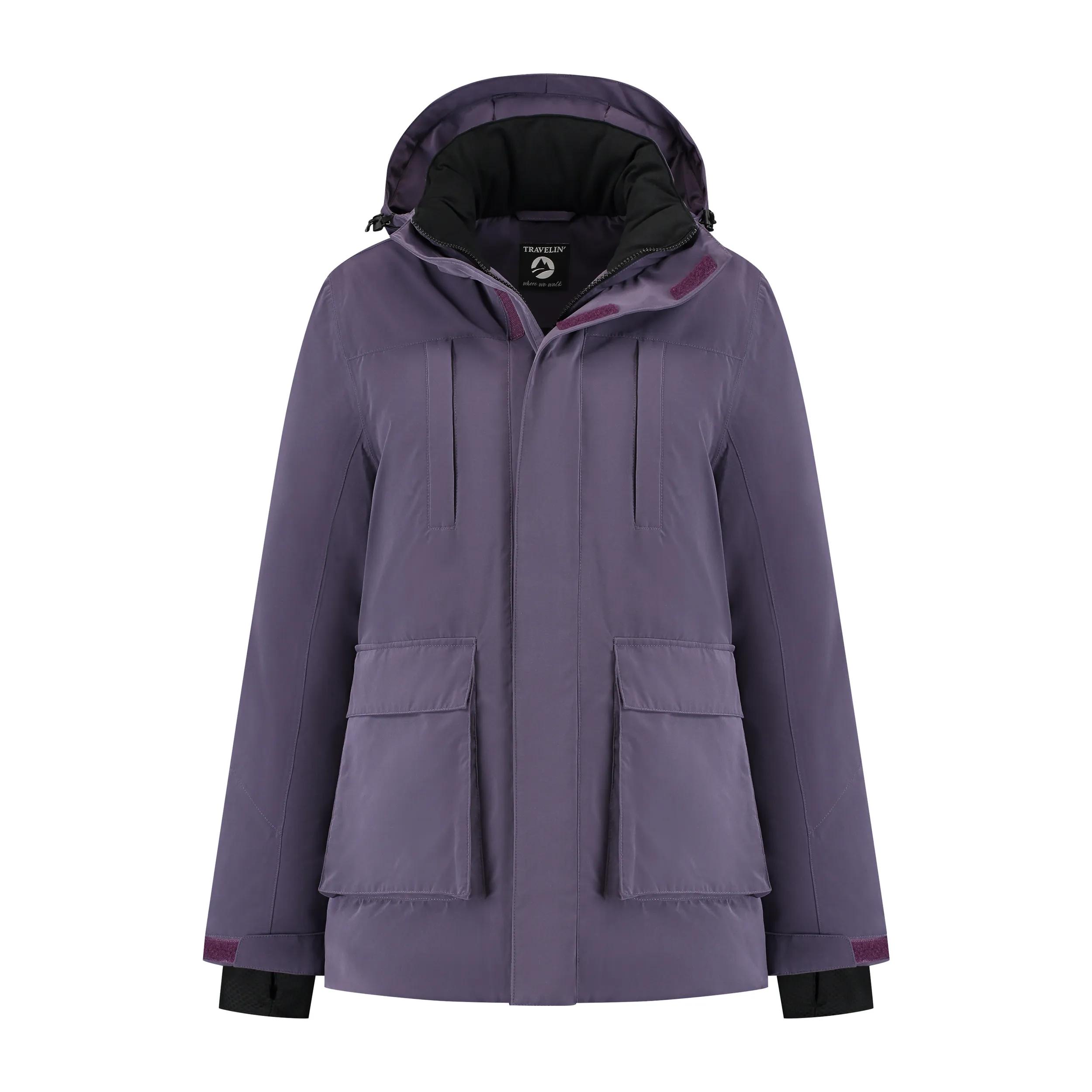 Travelin' Thyra  Dames parka  XL  Purple