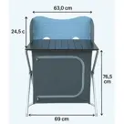 Campingkeuken - inklapbare kast - Hem