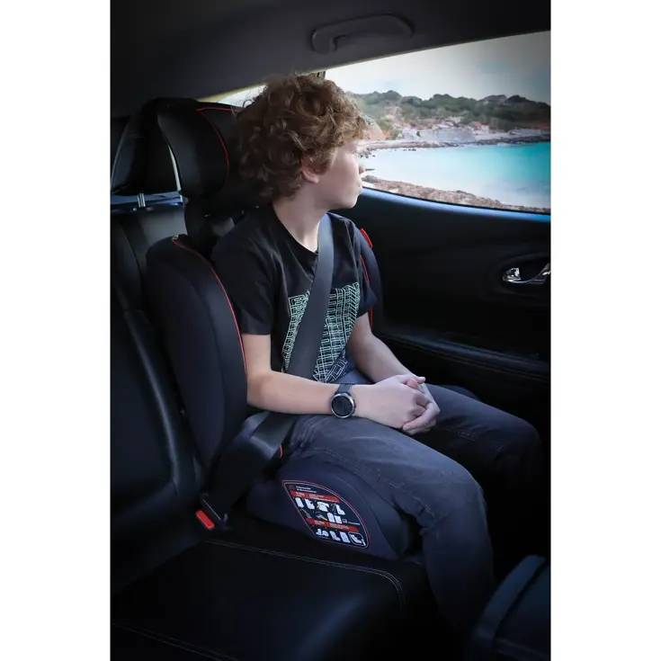 I-Size Autostoeltje Frankie 100-150cm Zwart/Rood