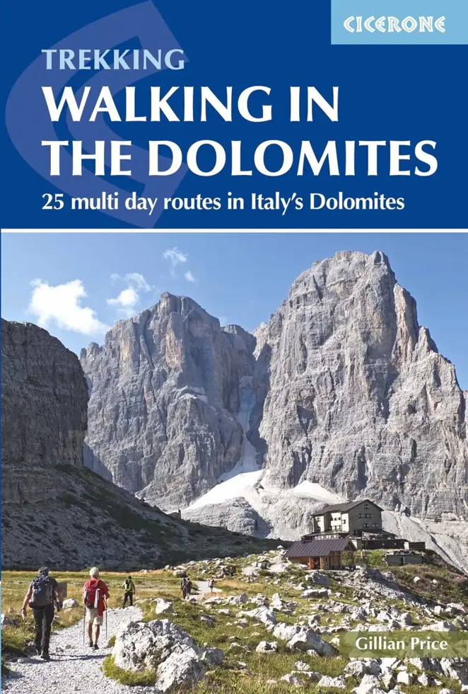 Gids Walking in the Dolomites