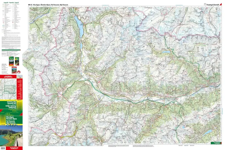 Wandelkaart WKS2 Vinschgau Ötztaler Alpen