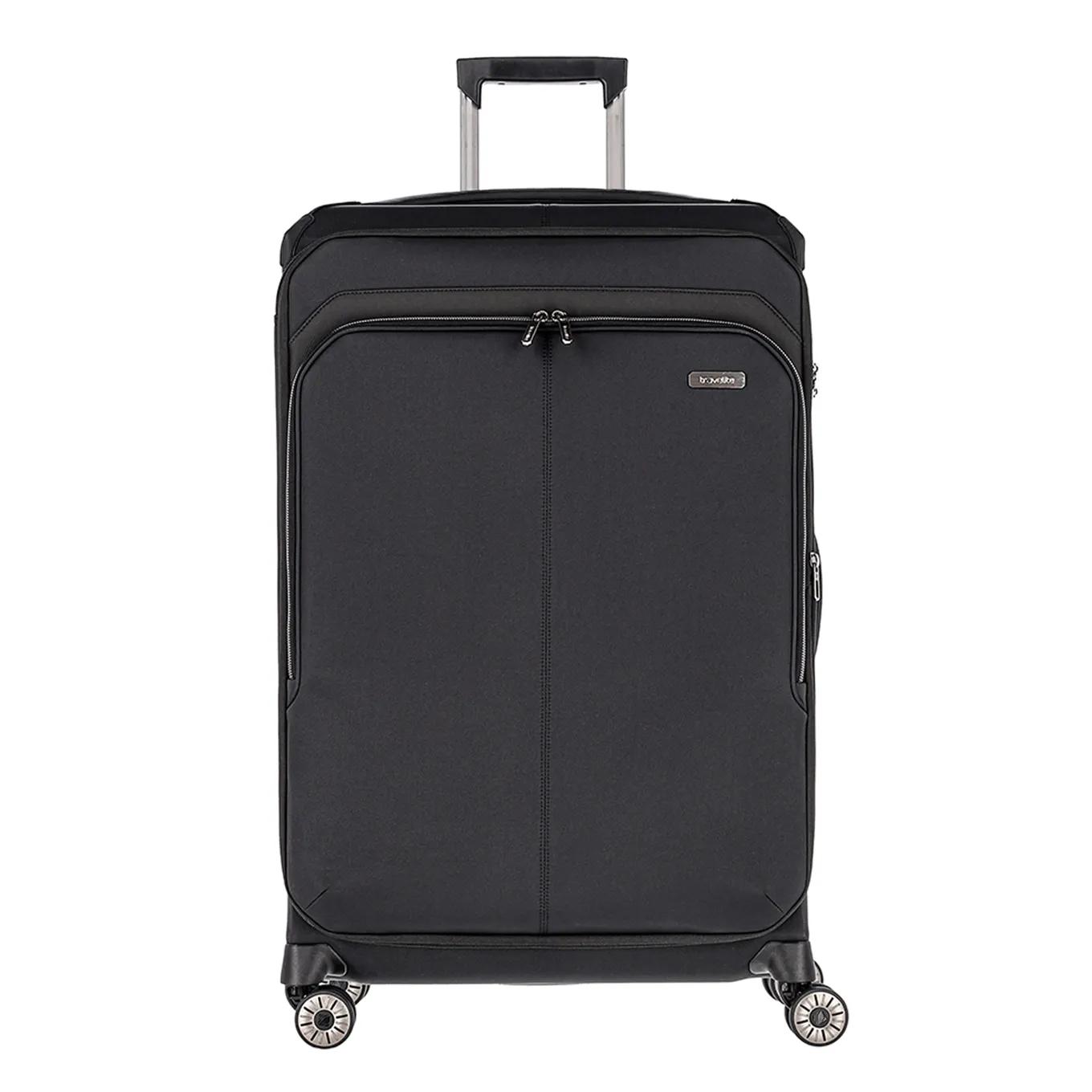 Travelite  Priima 4w trolley l exp. Zwart  Zwart main product image