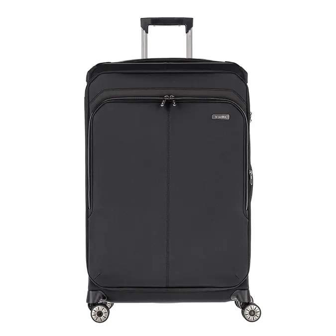 Travelite Priima 4w trolley l exp. Zwart