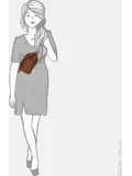 Katinka - Leren Crossbodytas / Slingbag