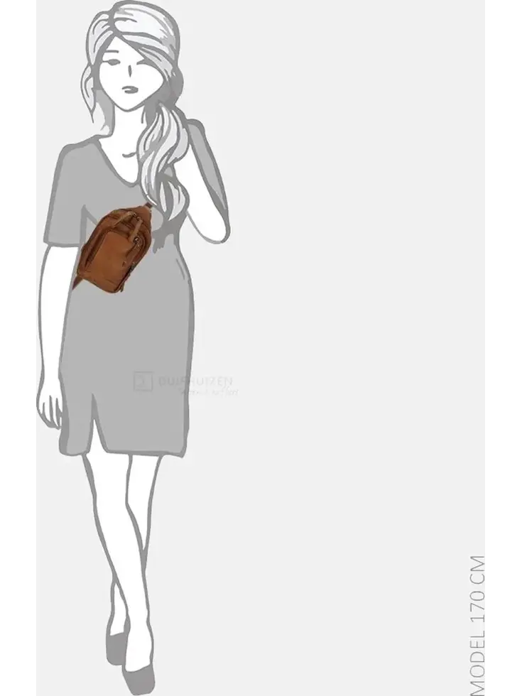 Katinka - Leren Crossbodytas / Slingbag