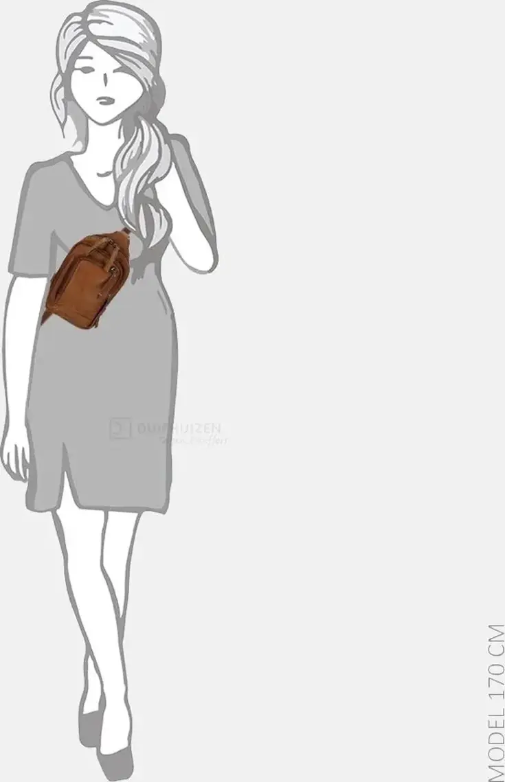 Katinka - Leren Crossbodytas / Slingbag