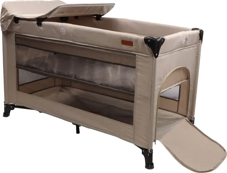 MamaLoes Raff Deluxe Campingbed incl. Aankleedvlak