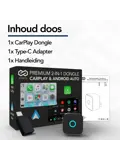 Draadloos USB CarPlay Android Auto Dongle V4