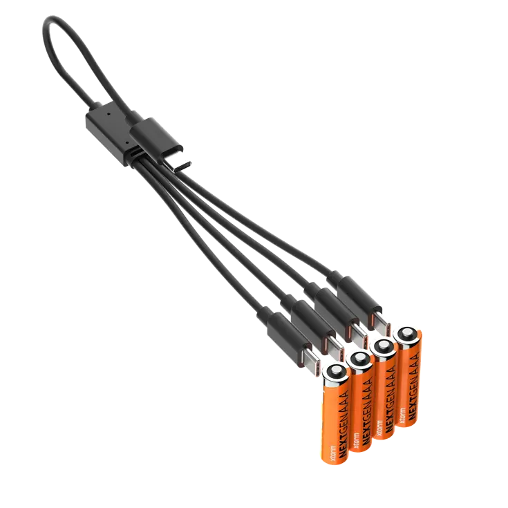 NextGen AAA-batterijen oplaadbaar - Xtorm