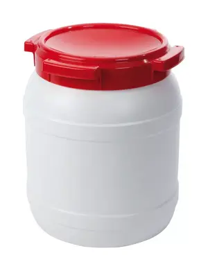 Waterkluisje - 15,4 Liter - Water- en luchtdicht - Wit/Rood