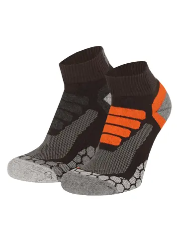 2 paar - Quarter Wandelsokken