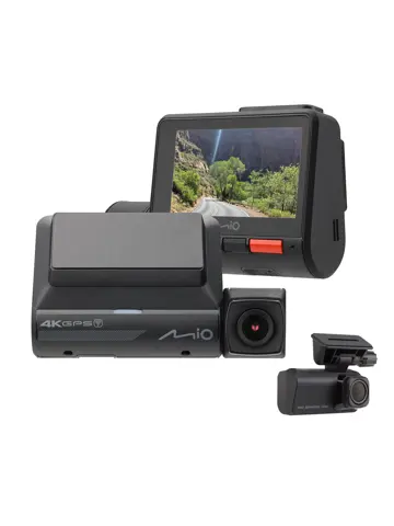 MiVue 956WD 4K UHD + 1080p HDR dual dashcam