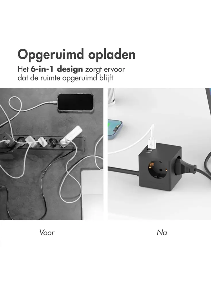 Power Cube Strip - 6-in-1
