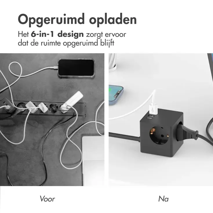 Power Cube Strip - 6-in-1