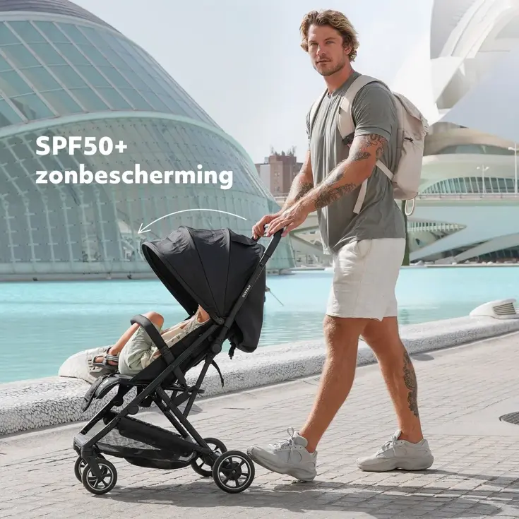 Easy2 Luxe Inklapbare Lichtgewicht Buggy - SPF 50+
