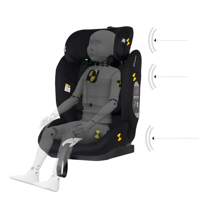 BabyGo Lumo 76-150 cm i-Size Autostoel