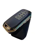 TPU Sleutelhoesje voor Kia goud D9